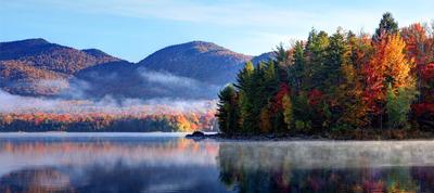 foggy mountain